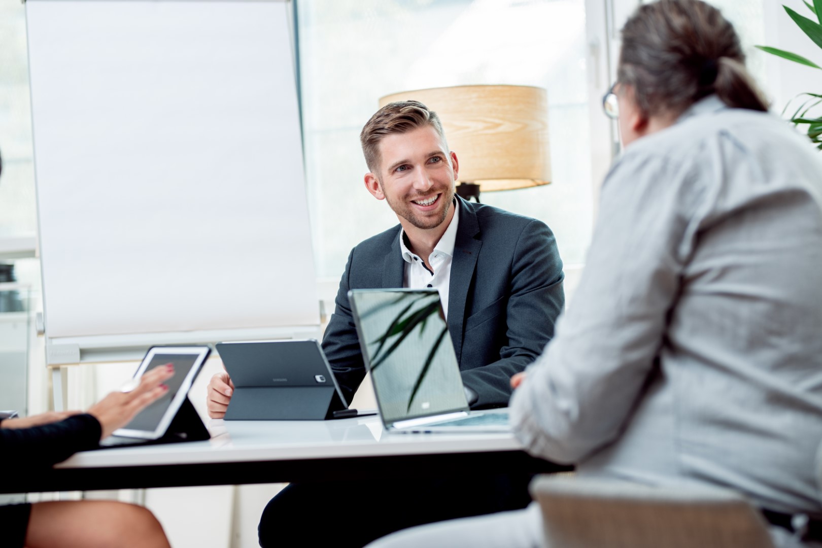Andreas Preiml im Beratungsgespräch